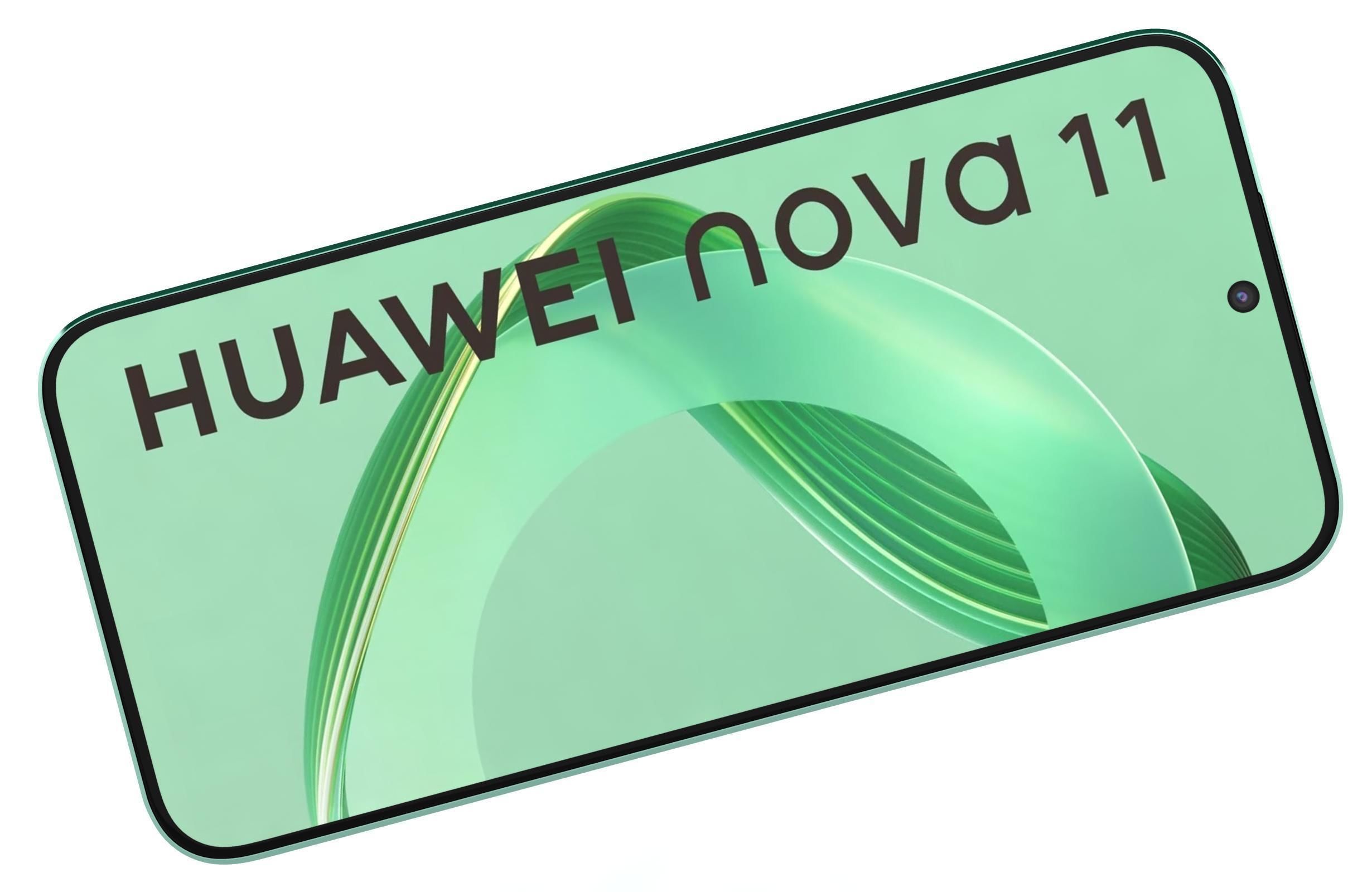 Huawei Nova 11 Green 3D model_10