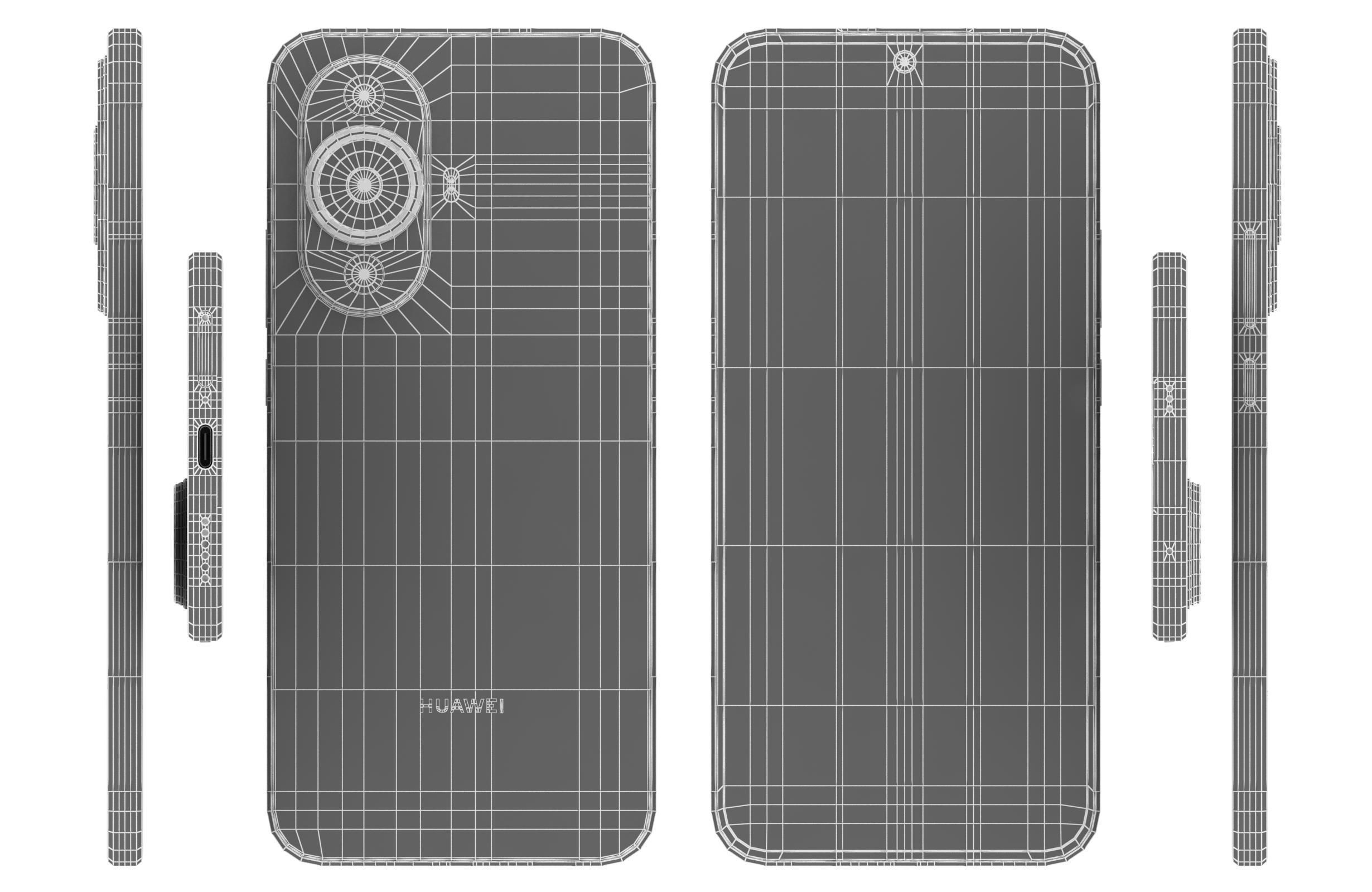 Huawei Nova 11 Green 3D model_16