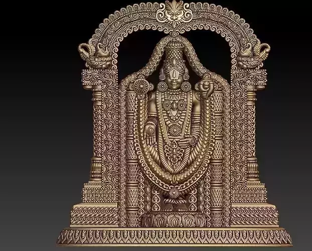 Tirupati Balaji 3D print model