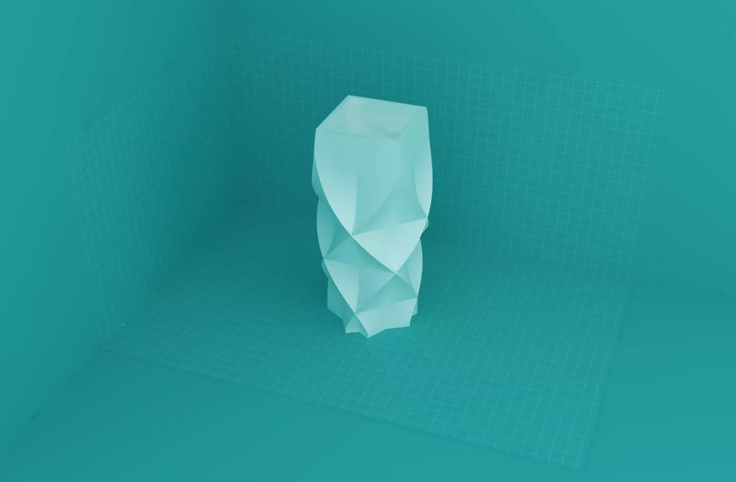 Vase kontextum 002 3D print model_0