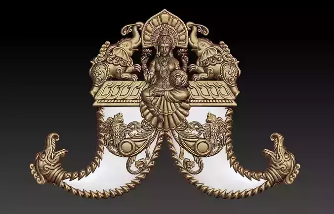 Laxmi ji Pendant 3D print model