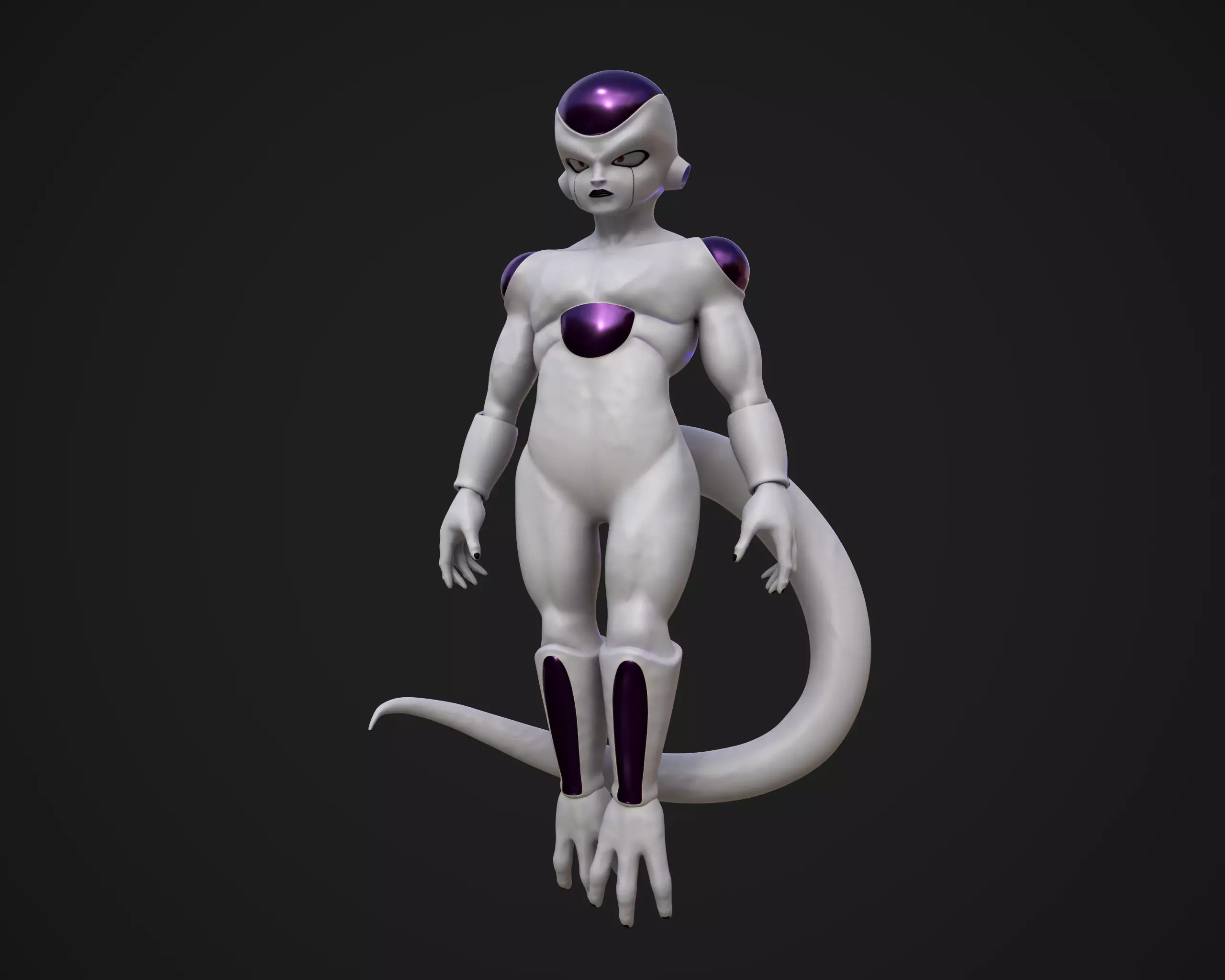 Dragon ball Z - Frieza Low-poly 3D model