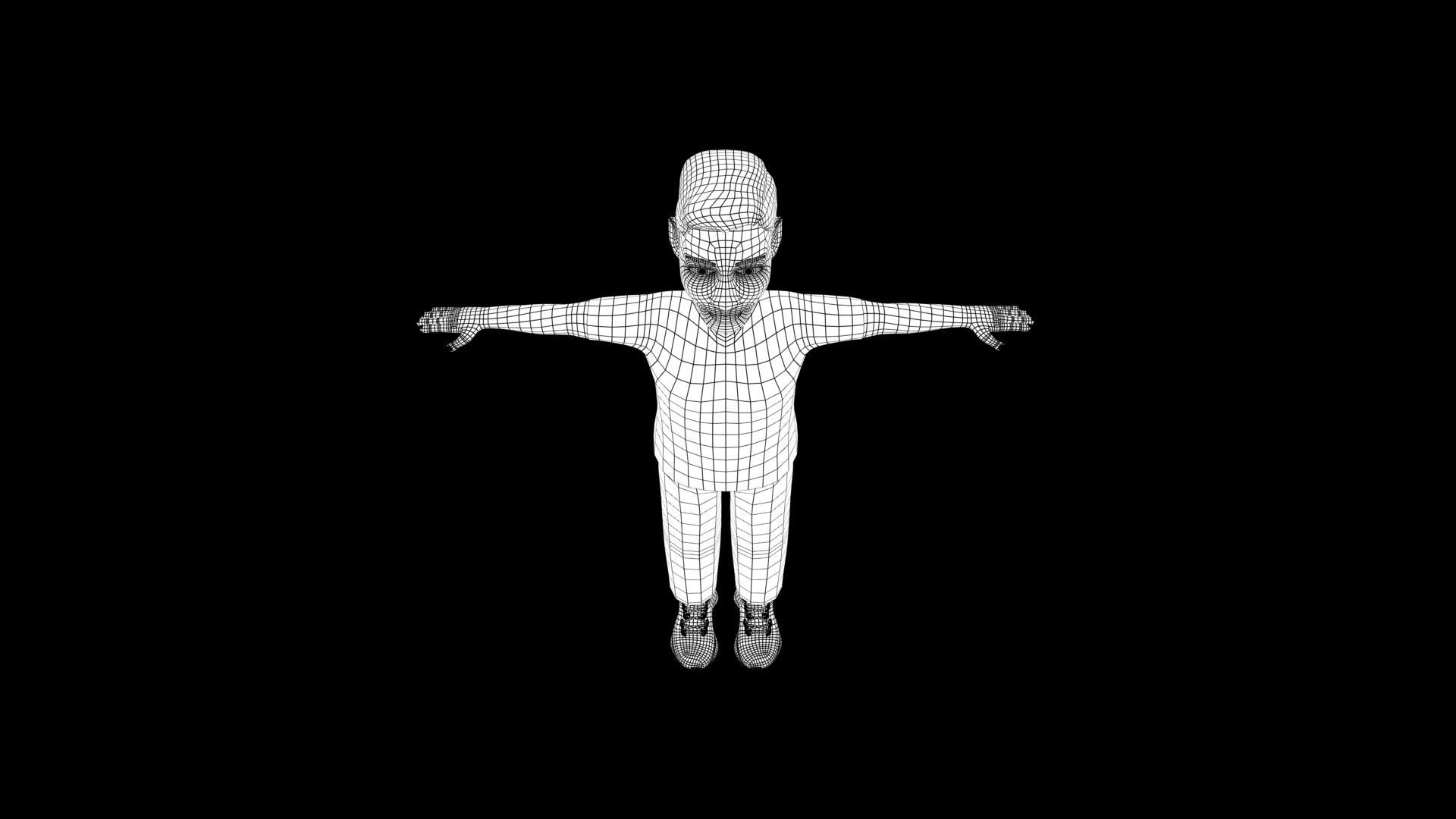 Avesh khan 3D model_10