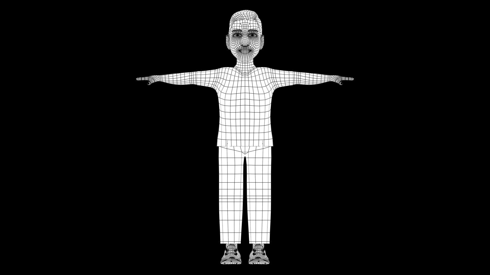 Avesh khan 3D model_6