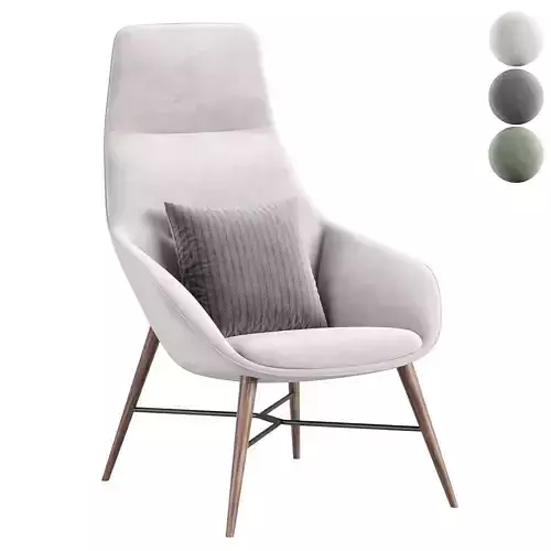 Sachet lounge Armchair by Davisfurniture