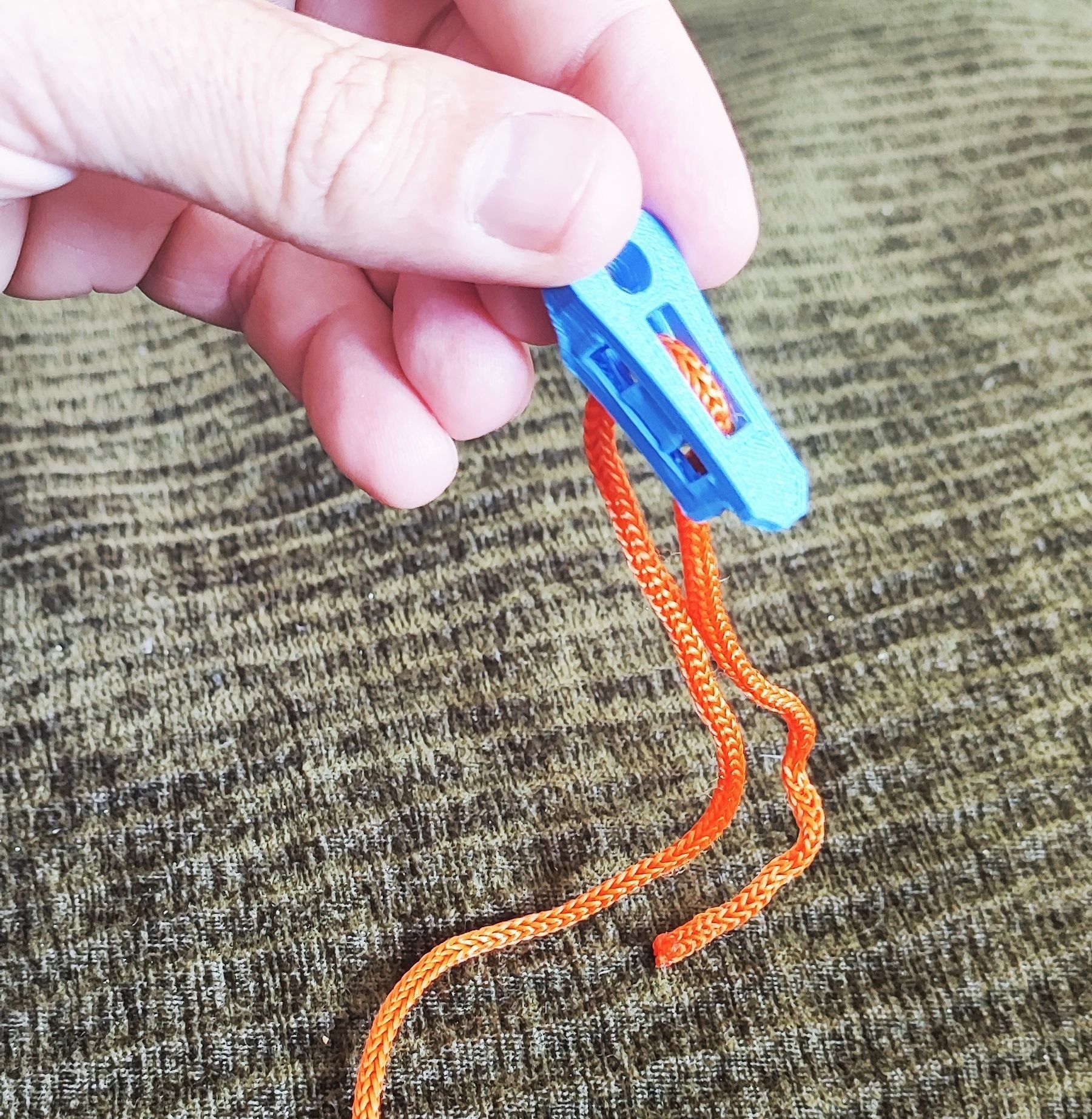 Tent and Tarp Line Tension Locking System 3D print model_2