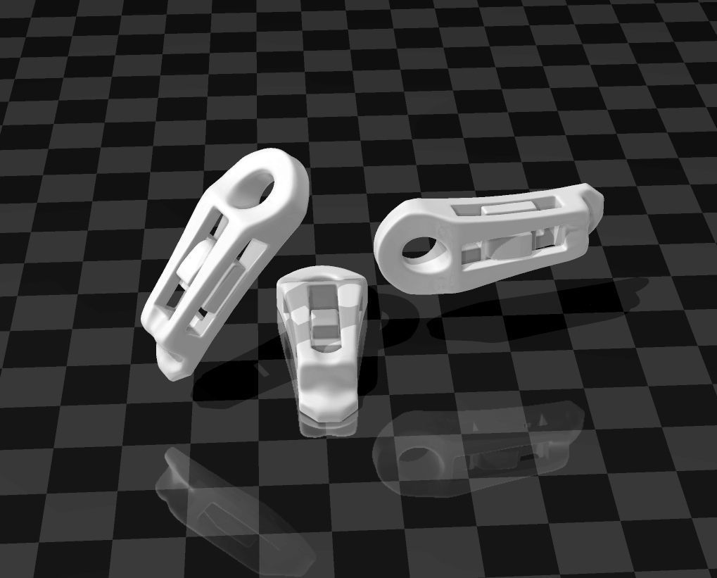 Tent and Tarp Line Tension Locking System 3D print model_1