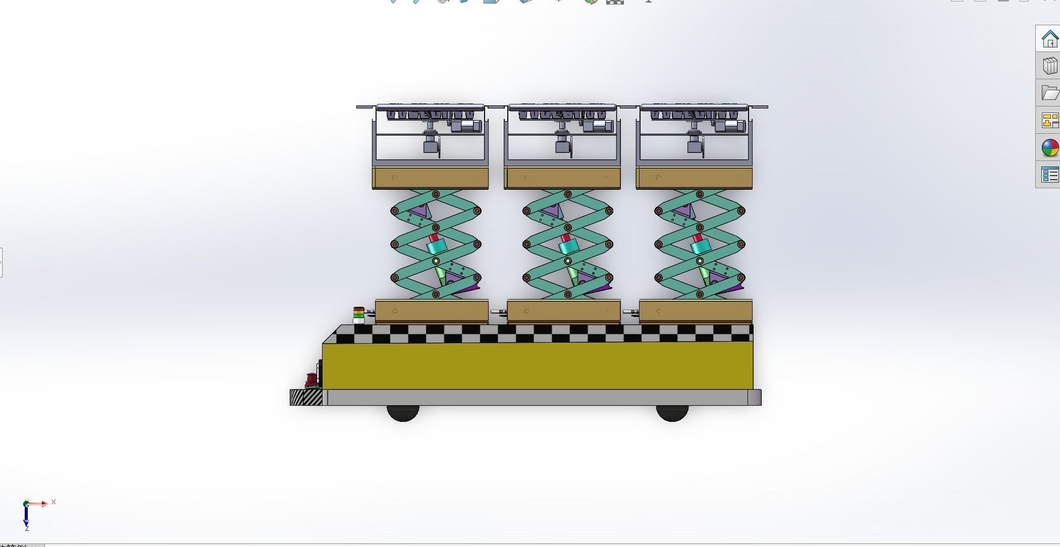 AGV vehicles Assemble 3D model_6