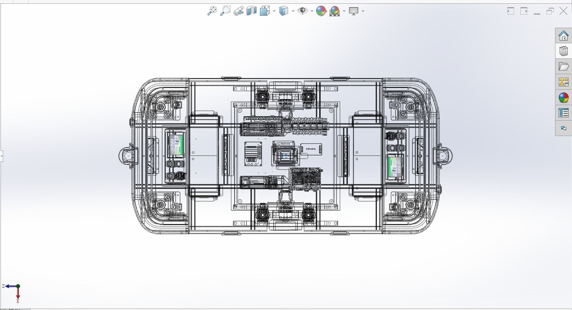AGV vehicles Assemble 3D model_11