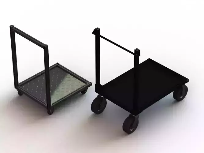 Aluminum Industrial Platform Truck