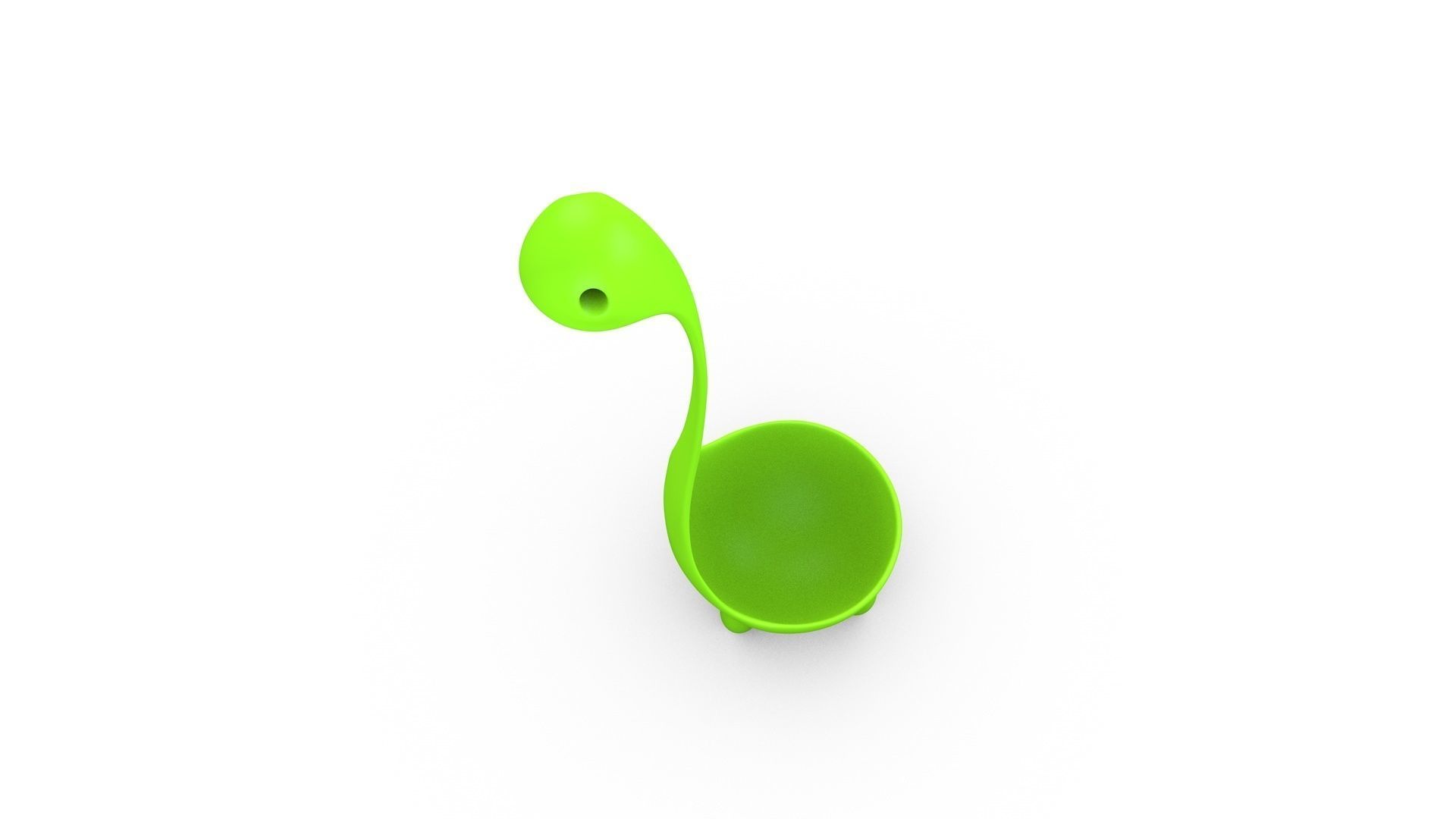 Dinosaur Spoon 3D print model_6