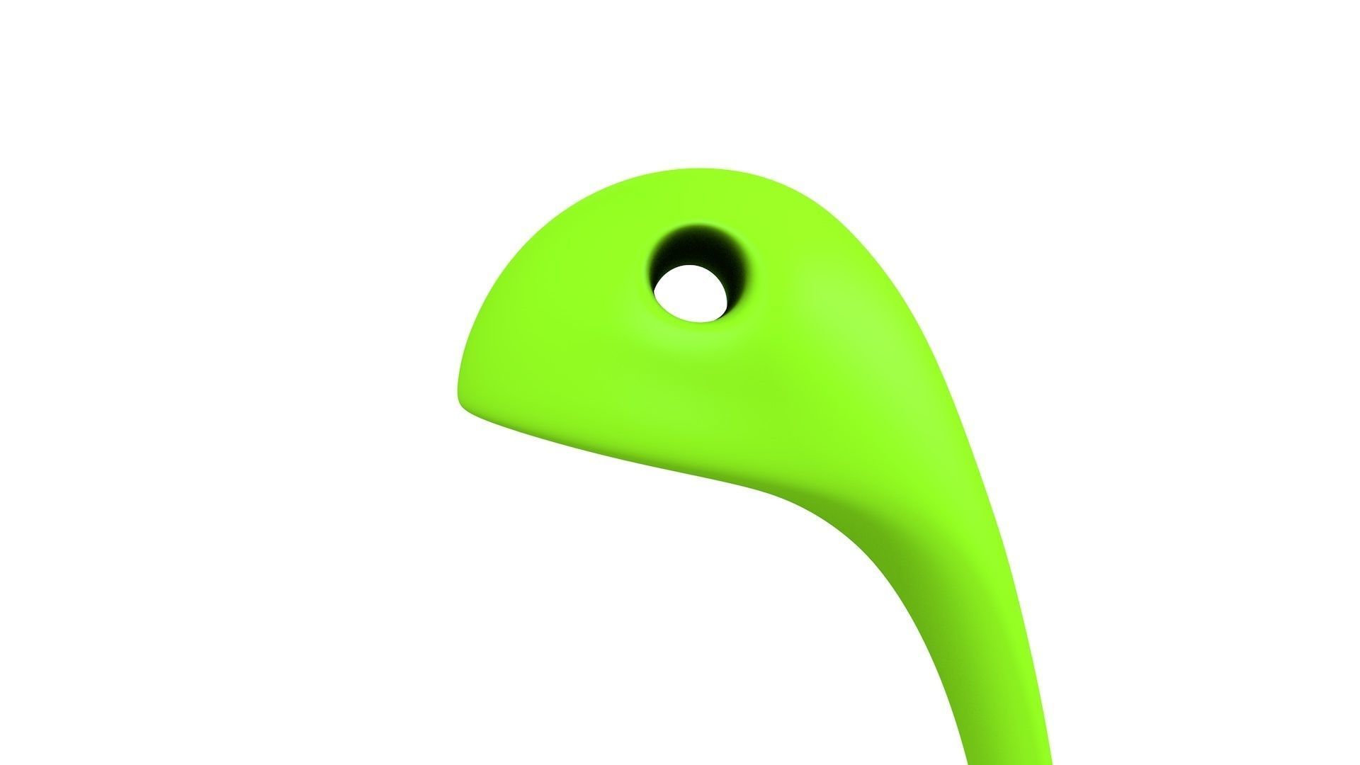 Dinosaur Spoon 3D print model_8