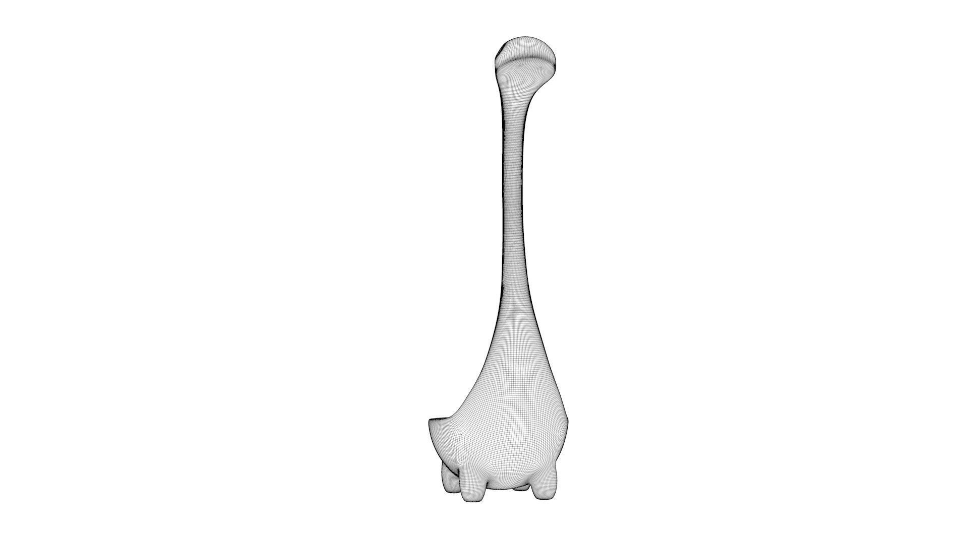 Dinosaur Spoon 3D print model_13