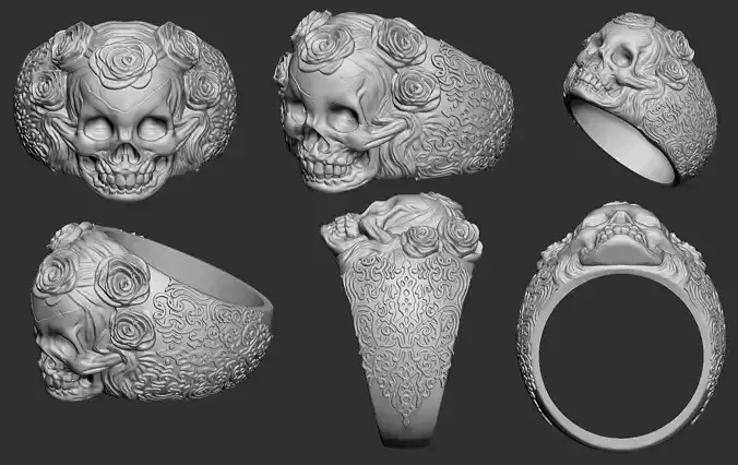 Skull Ring 