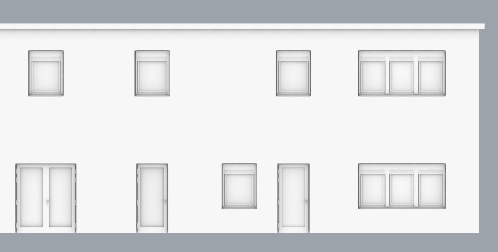 LNG Terminal Administrative Building Low-poly 3D model_22