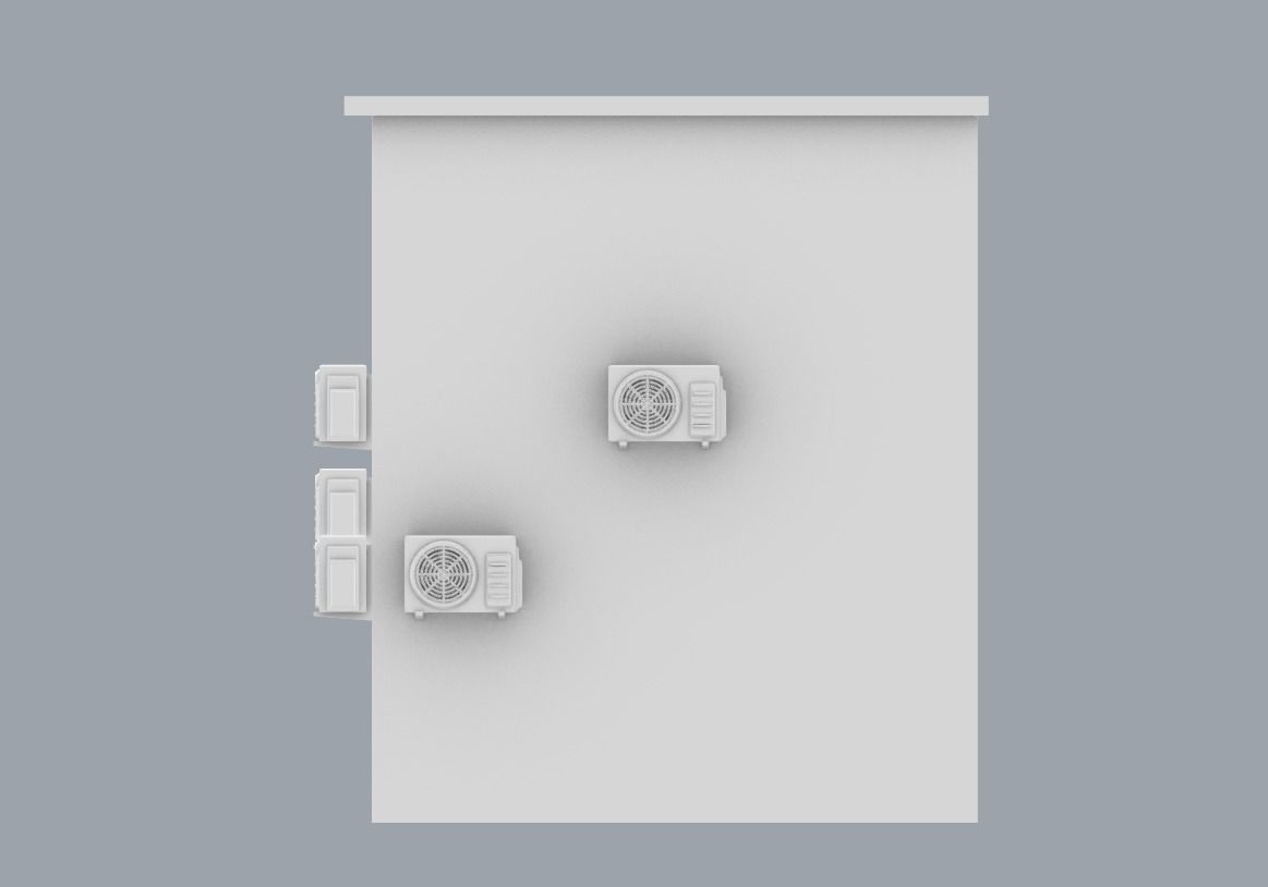 LNG Terminal Administrative Building Low-poly 3D model_11