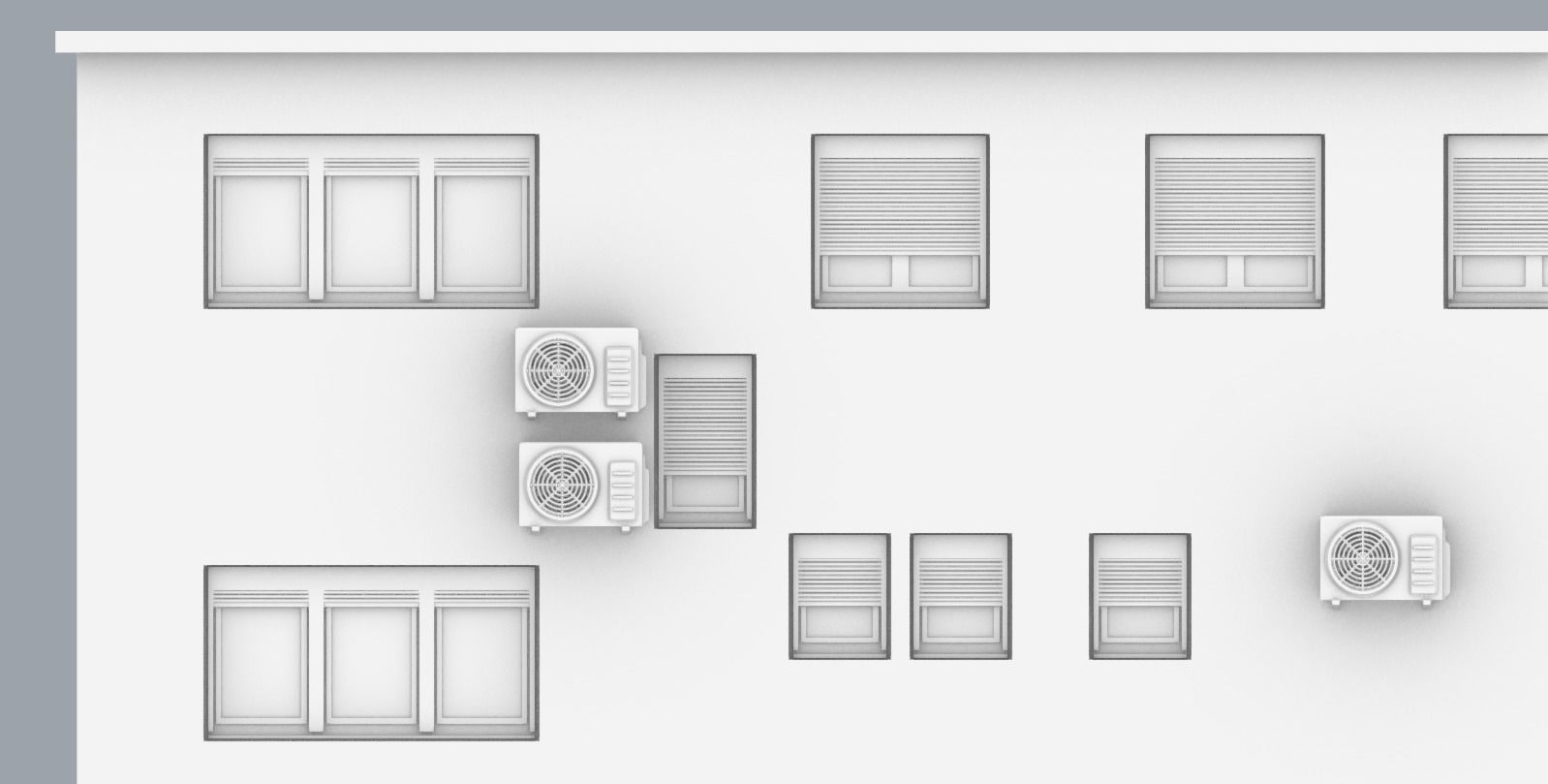 LNG Terminal Administrative Building Low-poly 3D model_17