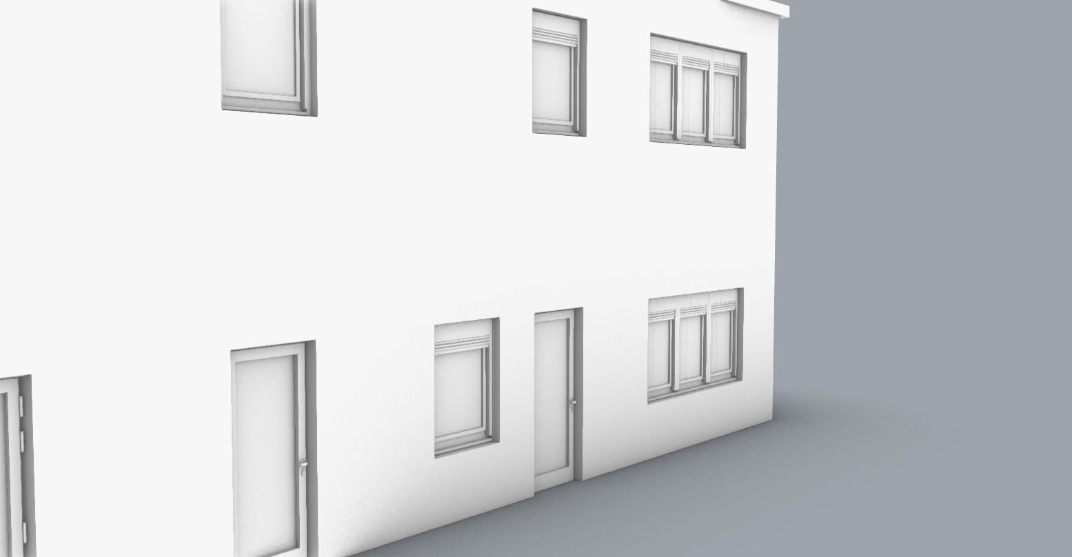 LNG Terminal Administrative Building Low-poly 3D model_5