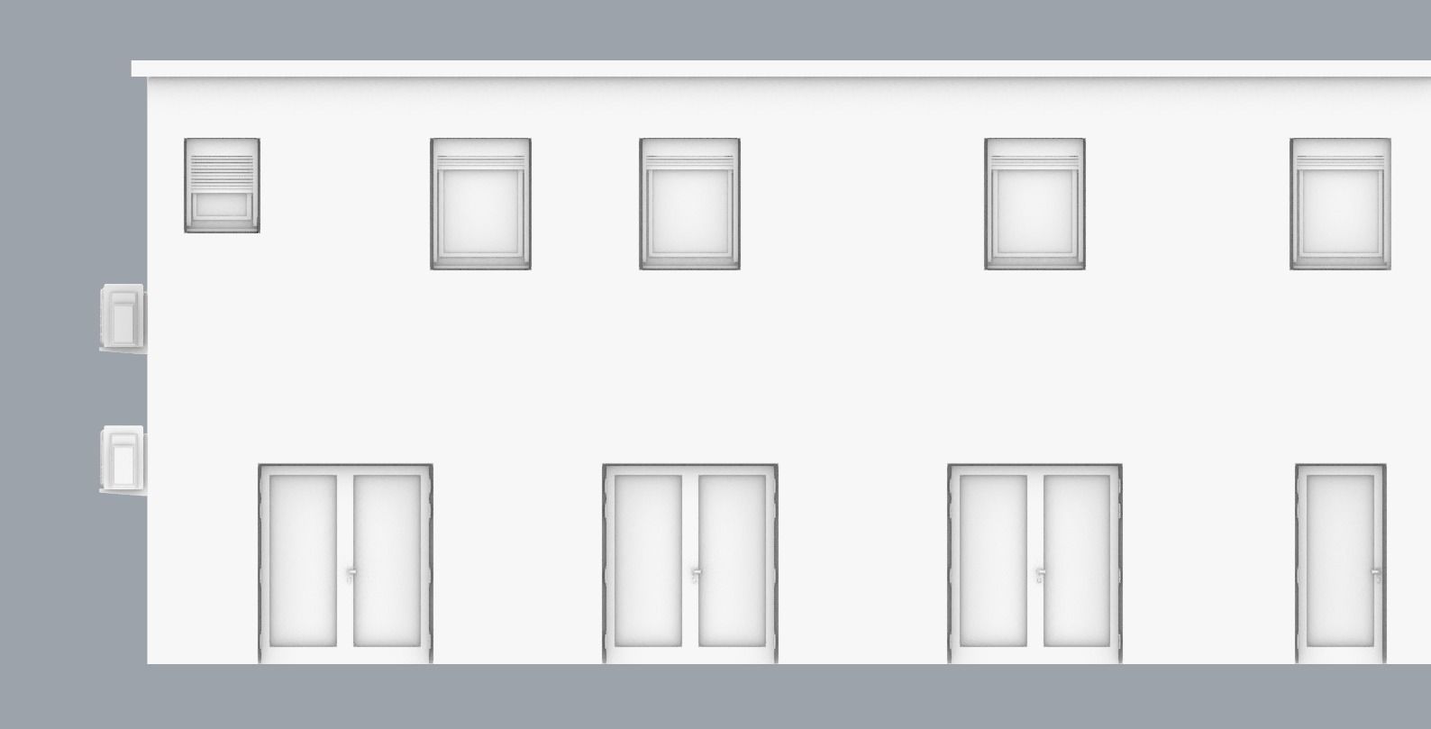LNG Terminal Administrative Building Low-poly 3D model_21