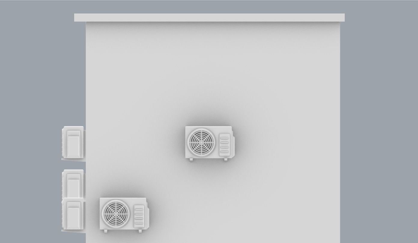 LNG Terminal Administrative Building Low-poly 3D model_13