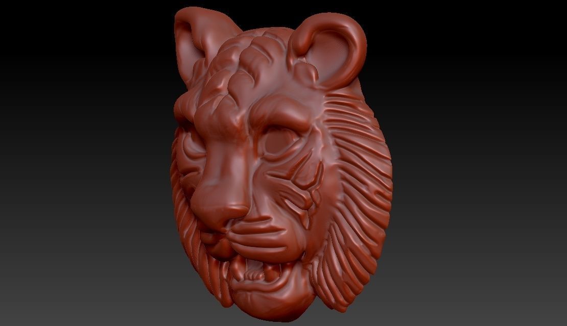 sabyasachi Tiger pendant 3D print model_6