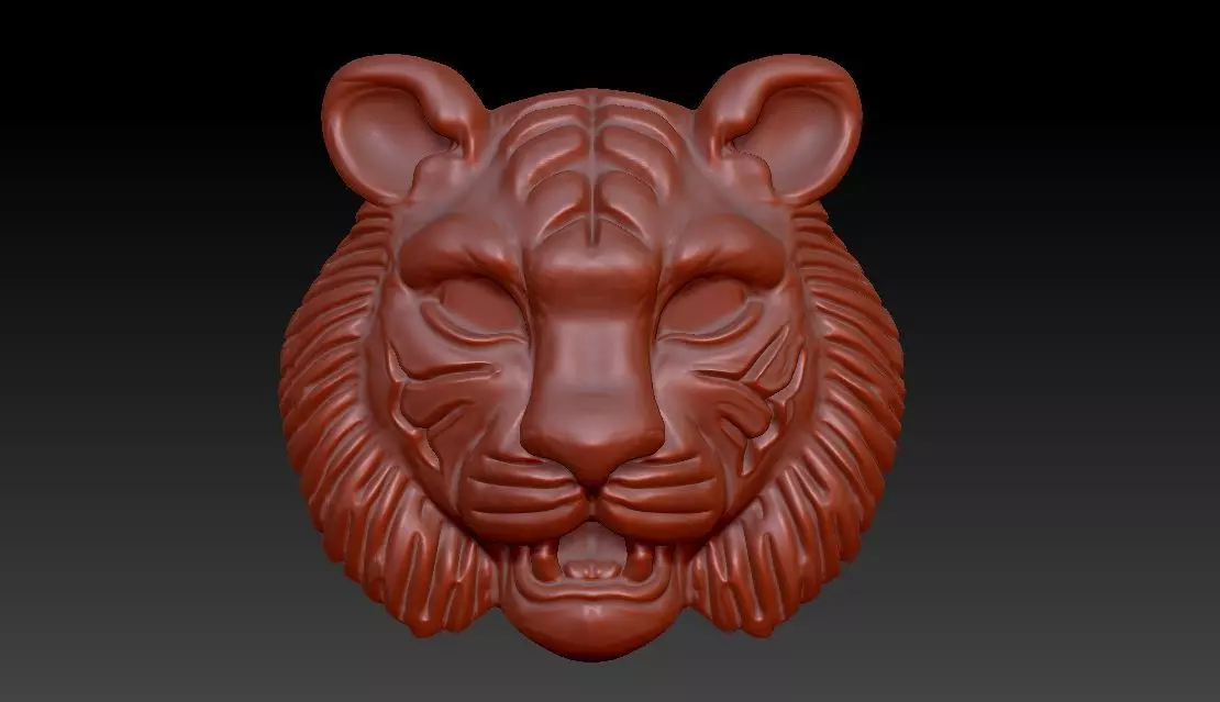 sabyasachi Tiger pendant 3D print model_0