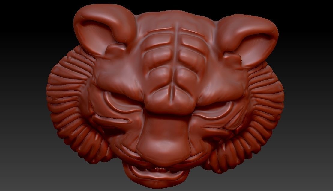 sabyasachi Tiger pendant 3D print model_5