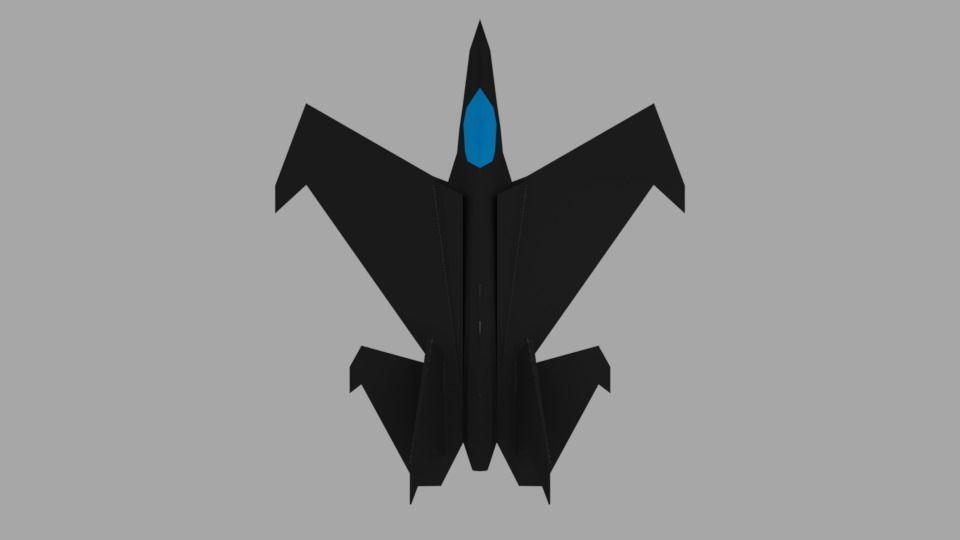 Fighter Jet 3D model_7