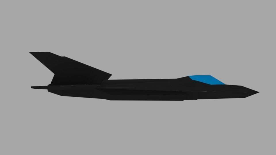 Fighter Jet 3D model_9