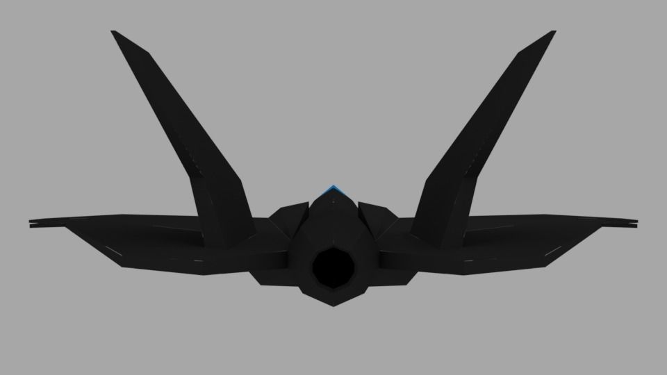 Fighter Jet 3D model_6