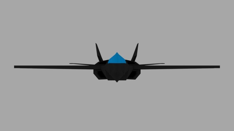 Fighter Jet 3D model_5