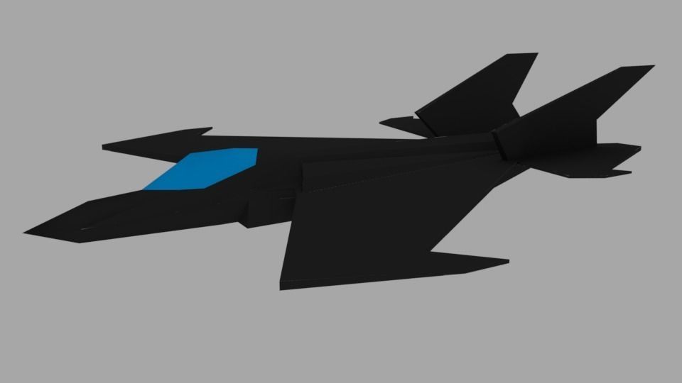 Fighter Jet 3D model_4