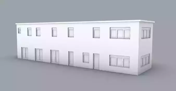LNG Terminal Administrative Building PM 3D print model