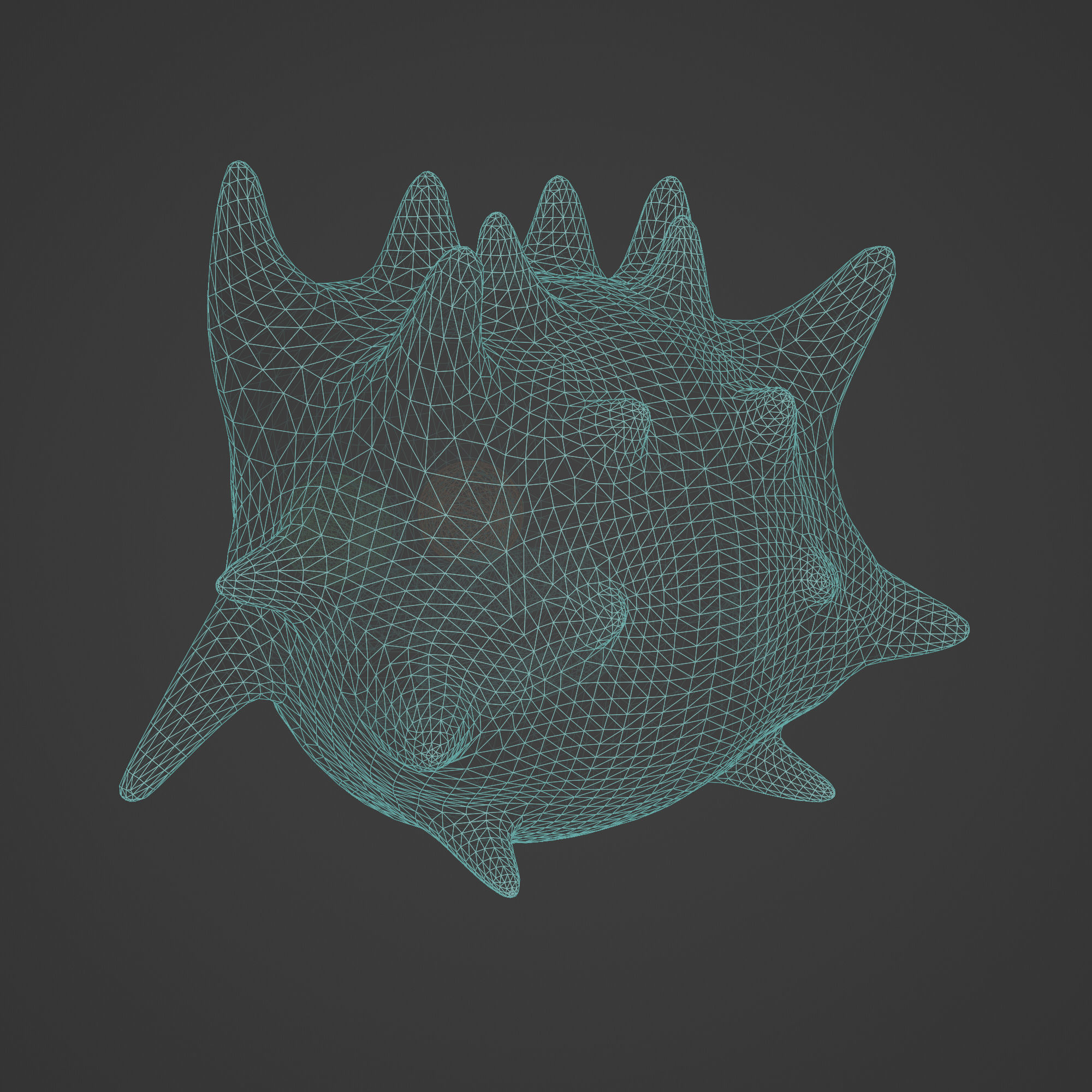 Fantasy Magic Creature 3D model_8