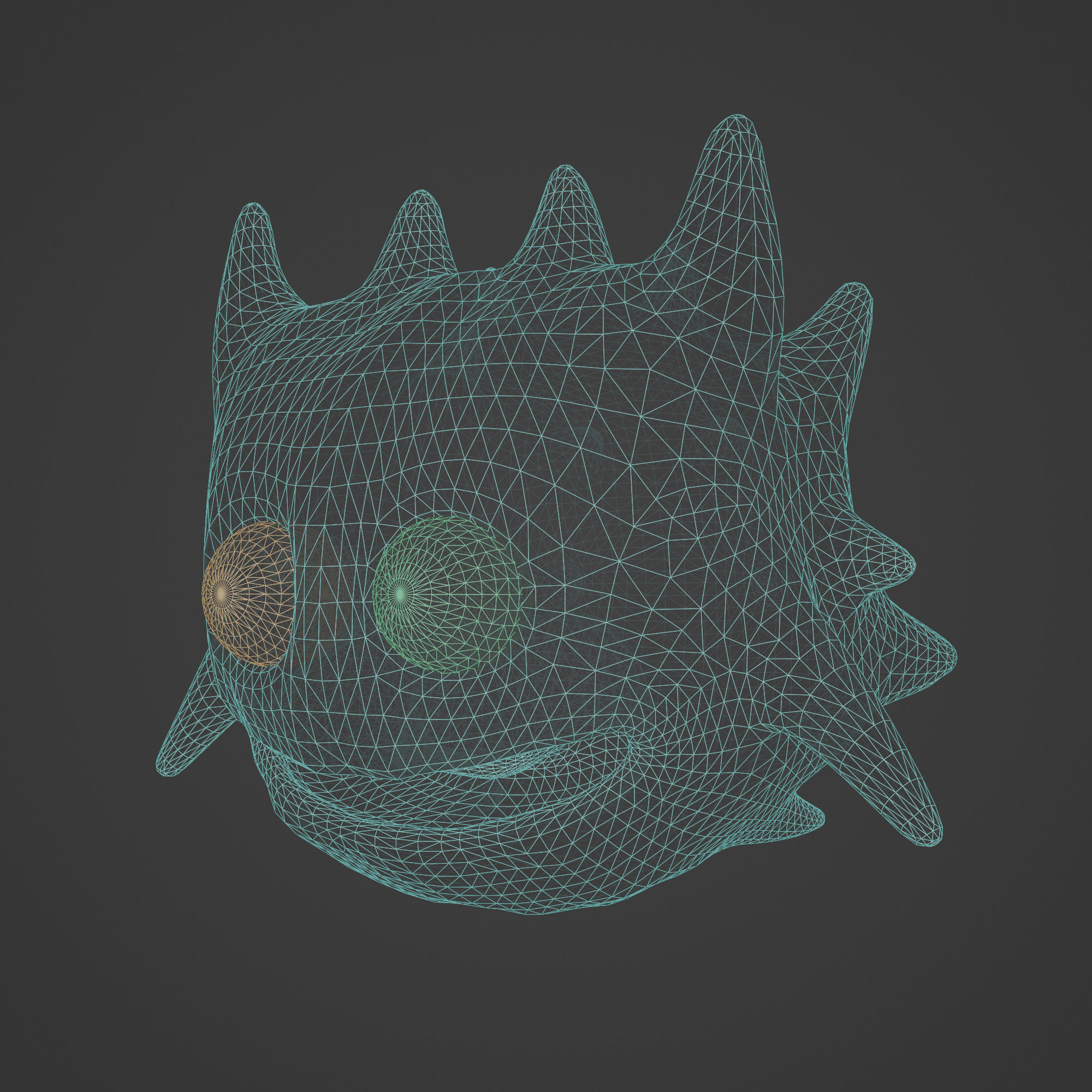 Fantasy Magic Creature 3D model_2