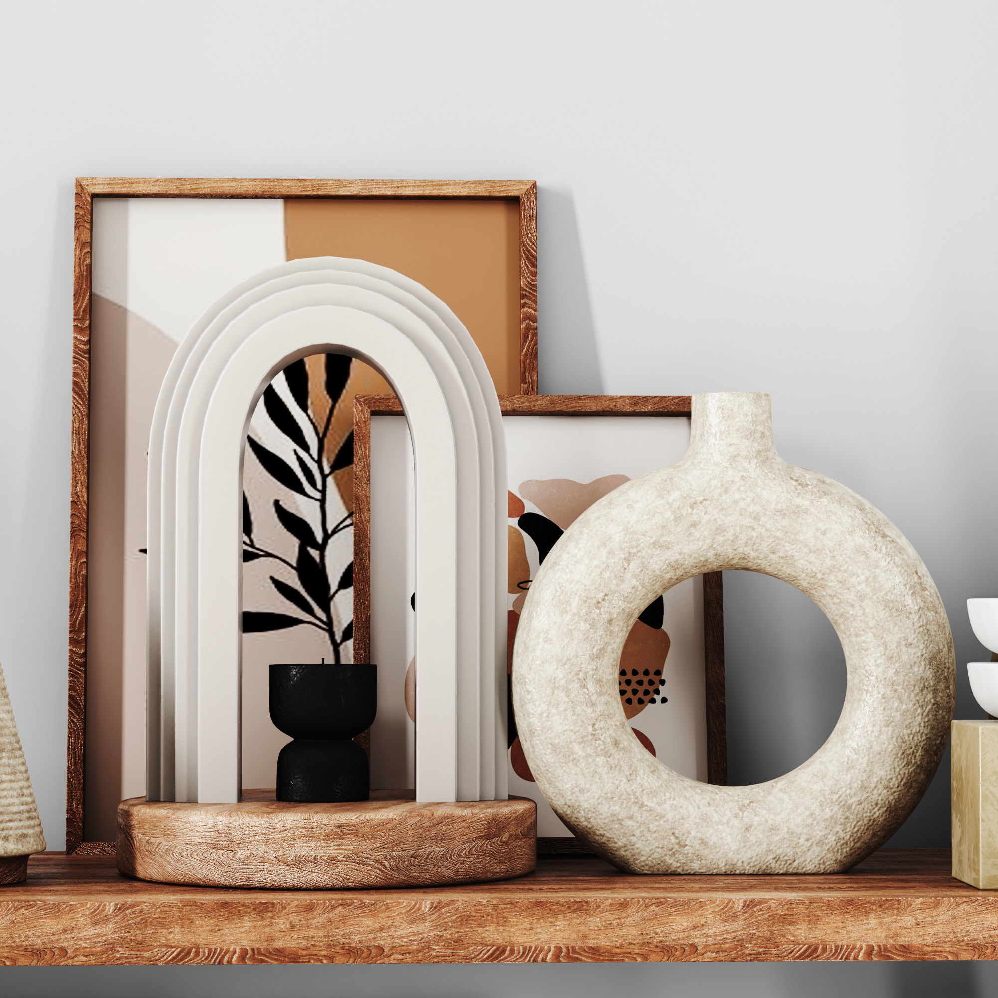 decorative set 04 3D model_3