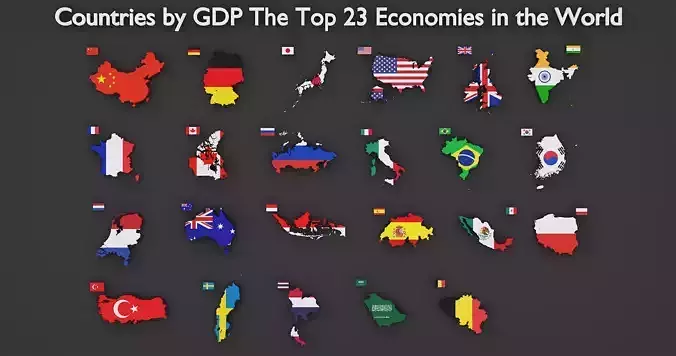Countries by GDP The Top 23 Economies in the World PACK