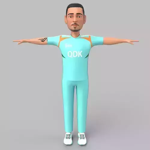 De kock 3D model