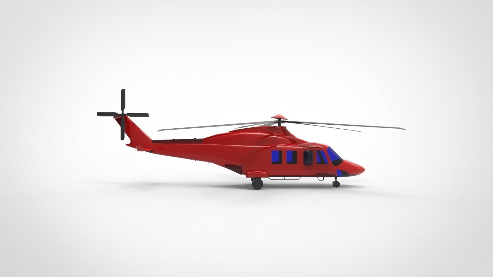AgustaWestland AW139 3D model_2