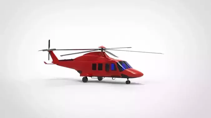 AgustaWestland AW139 3D model AgustaWestland AW139 3D model