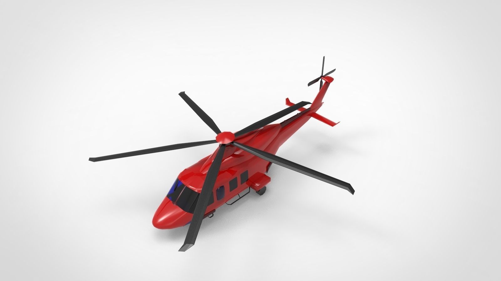 AgustaWestland AW139 3D model_4