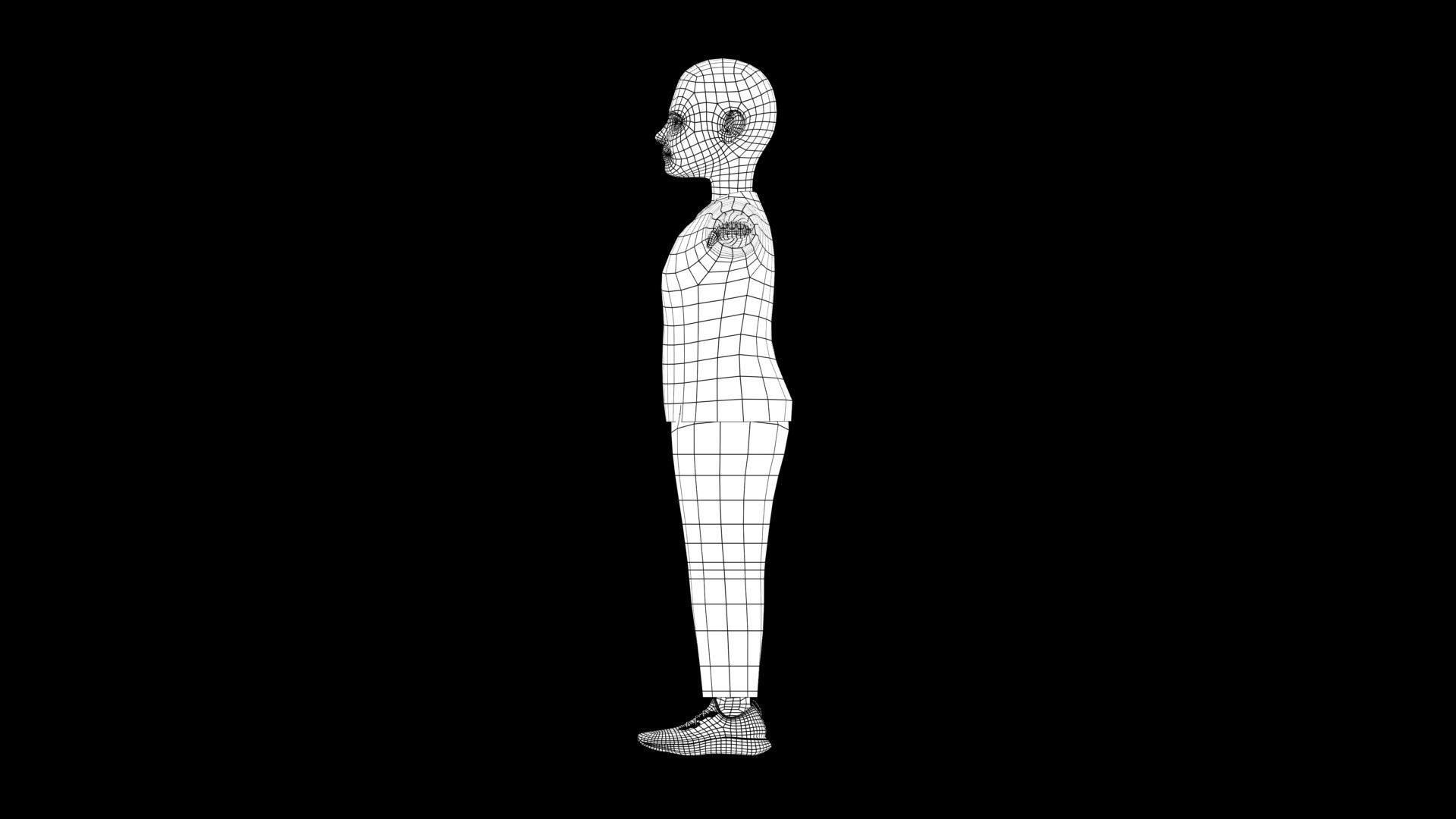 Prithvi Shaw 3D model_7