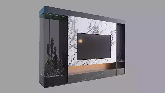 Tv Display Vray Free 3D model