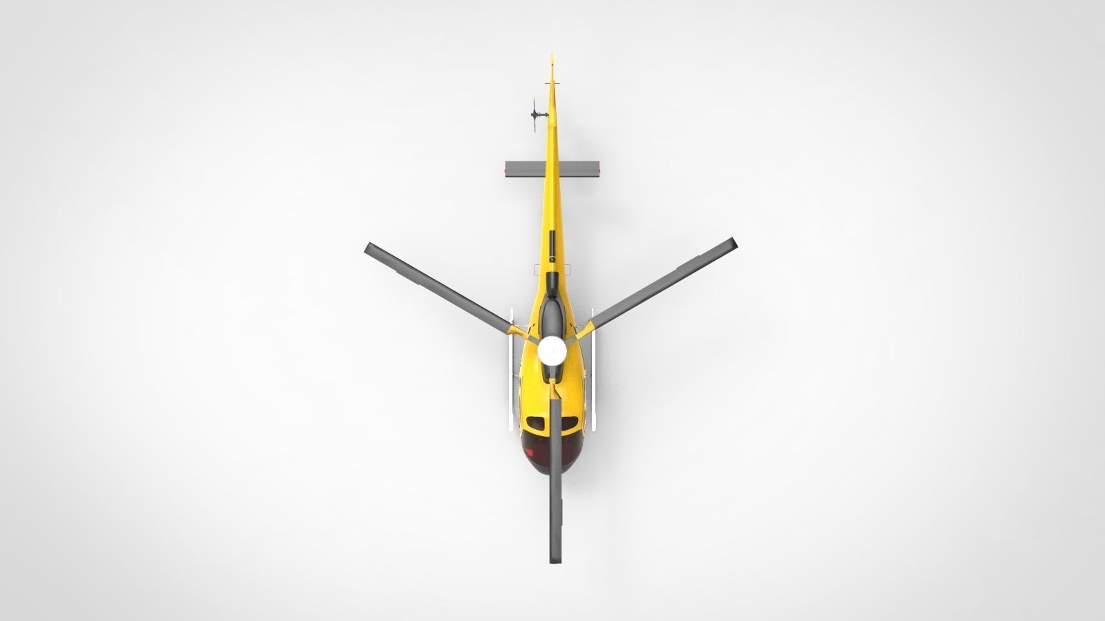 Helicopter Airbus H125 3D model_6