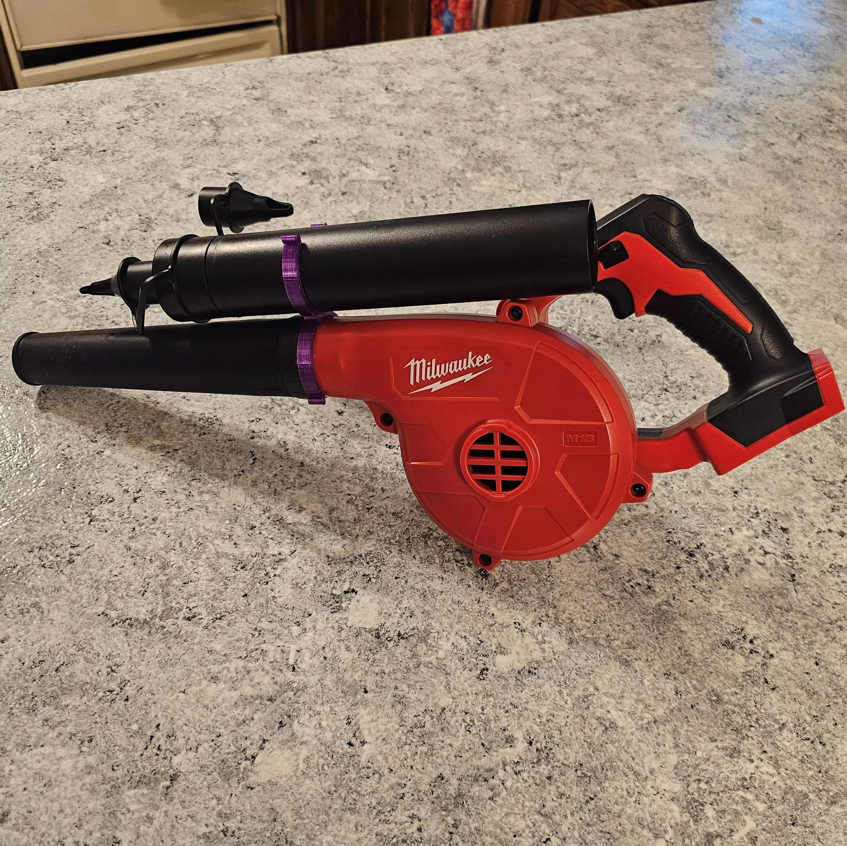 MILWAUKEE M18 COMPACT BLOWER CLIP 3D print model