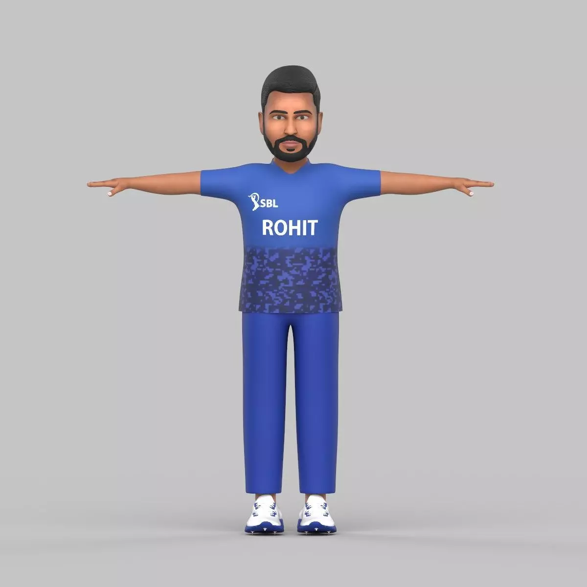 Rohit Sharma 3D model