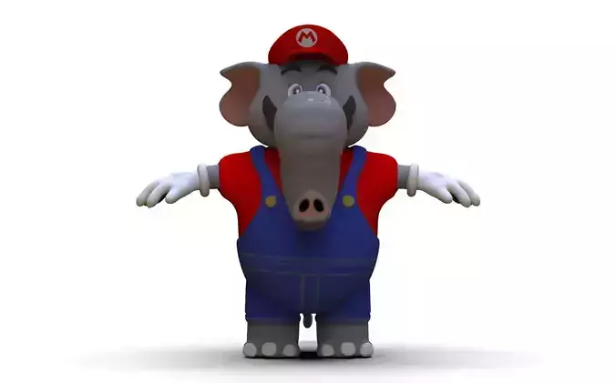Super Mario Wonder Elephant 