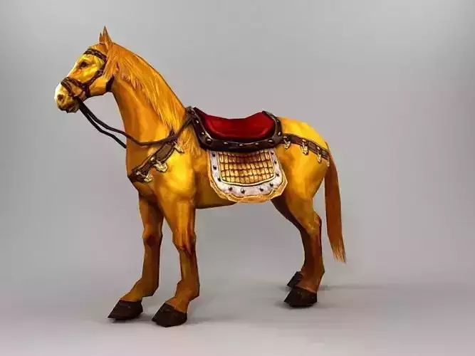 Animated 3D Horse Model -39