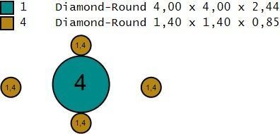 Woman Solitaire Ring 675 3D print model_7