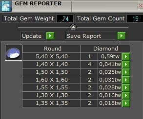 Woman Solitaire Ring 654 3D print model_12